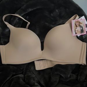 Maidenform Self Expressions Women's Wireless Plunge Push-Up Bra SE1189 34A